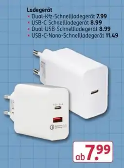 Rossmann Dual-Kfz-Schnellladegerät Angebot
