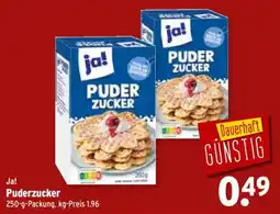 Wasgau ja! Puderzucker Angebot