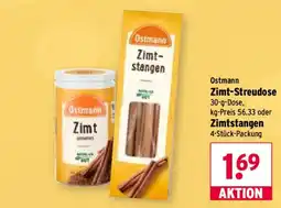 Wasgau Ostmann Zimt-Streudose Angebot
