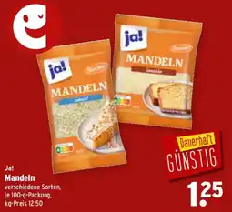 Wasgau ja! Mandeln Angebot