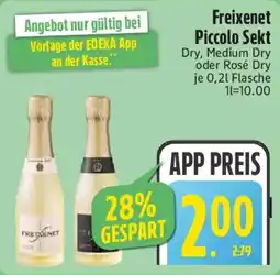 Edeka Freixenet Piccolo Sekt Angebot