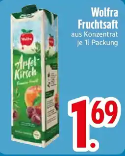 Edeka Wolfra Fruchtsaft Angebot