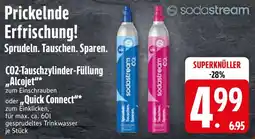 Edeka CO2-Tauschzylinder-Füllung „Alcojet" oder „Quick Connect" Angebot