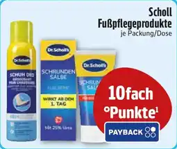 Edeka Scholl Fußpflegeprodukte Angebot
