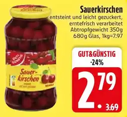 Edeka GUT & GÜNSTIG Sauerkirschen Angebot