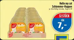 Edeka Hello my cat Schlemmer-Happen Angebot