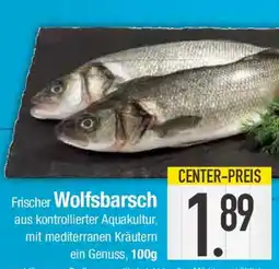 E-Center Frischer Wolfsbarsch Angebot