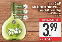 E-Center Franken GWF Die jungen Frank'n oder Frisch & Fruchtig Angebot