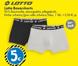 TEDi Lotto Boxershorts Angebot