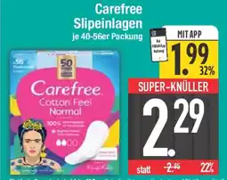 E-Center Carefree Slipeinlagen Angebot