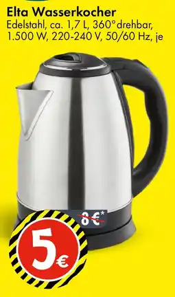 TEDi Elta Wasserkocher Angebot