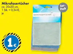 TEDi Mikrofasertücher Angebot