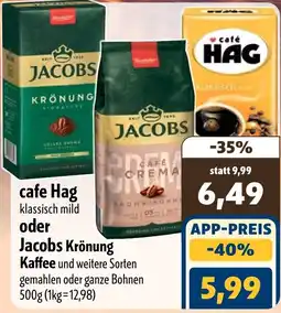 Aktiv Irma cafe Hag klassisch mild Angebot