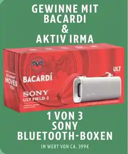 Aktiv Irma SONY BLUETOOTH-BOXEN Angebot