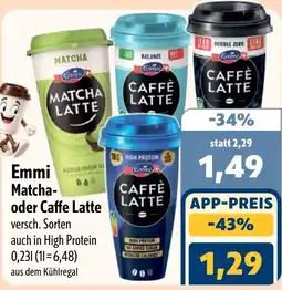 Aktiv Irma Emmi Matcha- oder Caffè Latte Angebot