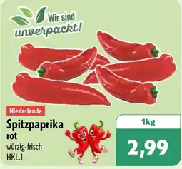 Aktiv Irma Spitzpaprika rot Angebot