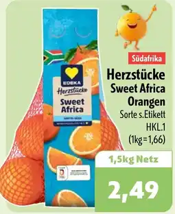 Aktiv Irma EDEKA Herzstücke Sweet Africa Orangen Angebot