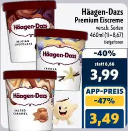 Aktiv Irma Häagen-Dazs Premium Eiscreme Angebot
