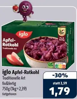 Aktiv Irma iglo Apfel-Rotkohl Angebot