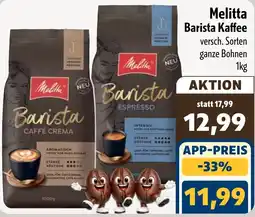 Aktiv Irma Melitta Barista Kaffee Angebot