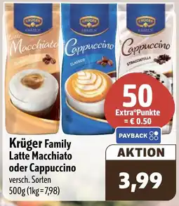 Aktiv Irma Krüger Family Latte Macchiato oder Cappuccino Angebot