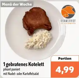 Aktiv Irma KRAMERHOF 1 gebratenes Kotelett Angebot