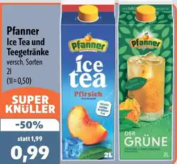 Aktiv Irma Pfanner Ice Tea und Teegetränke Angebot