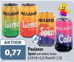 Aktiv Irma Paulaner Spezi und weitere Sorten Angebot
