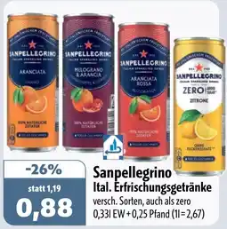 Aktiv Irma Sanpellegrino Ital. Erfrischungsgetränke Angebot
