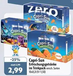 Aktiv Irma Capri-Sun Erfrischungsgetränke Angebot
