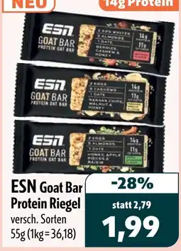 Aktiv Irma ESN Goat Bar Protein Riegel Angebot
