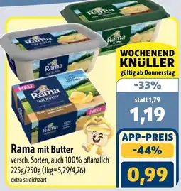 Aktiv Irma Rama mit Butter Angebot
