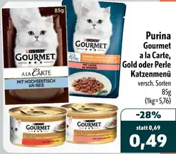 Aktiv Irma Purina Gourmet a la Carte Angebot
