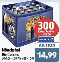 Aktiv Irma Mönchshof Bier Sortiment Angebot