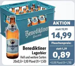 Aktiv Irma Benediktiner Lagerbier Angebot