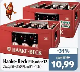Aktiv Irma Haake-Beck Pils oder 12 Angebot
