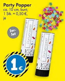 TEDi Party Popper Angebot