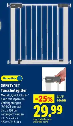 Lidl SAFETY 1ST Türschutzgitter Angebot