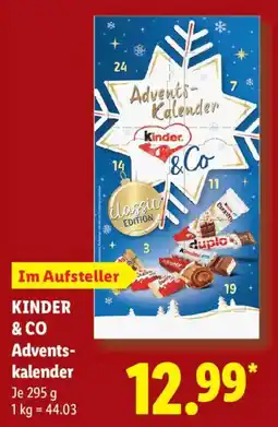 Lidl KINDER & CO Adventskalender Angebot