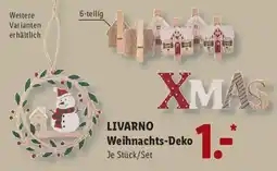 Lidl LIVARNO Weihnachts-Deko Angebot