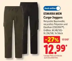Lidl ESMARA MEN Cargo-Joggers Angebot