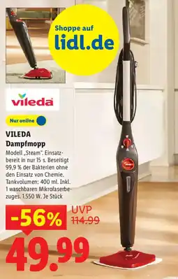 Lidl VILEDA Dampfmopp Angebot