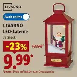 Lidl LIVARNO LED-Laterne Angebot