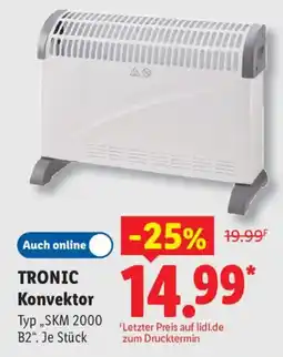 Lidl TRONIC Konvektor Angebot