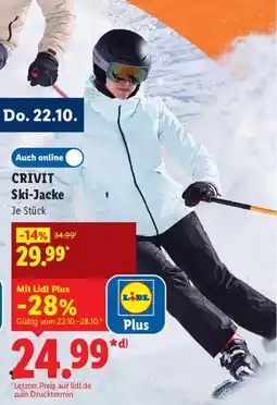 Lidl CRIVIT Ski-Jacke Angebot