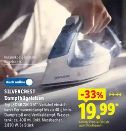 Lidl SILVERCREST Dampfbügeleisen Angebot