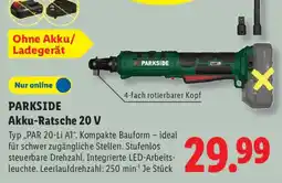 Lidl PARKSIDE Akku-Ratsche 20 V Angebot