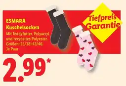 Lidl ESMARA Kuschelsocken Angebot