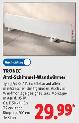 Lidl TRONIC Anti-Schimmel-Wandwärmer Angebot