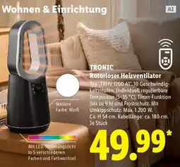 Lidl TRONIC Rotorloser Heizventilator Angebot